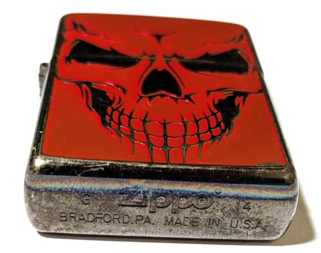 Zippo �@���ʁ@�h�N���E�f�U�C���@�W�b�|�E���C�^�[�@�K�C�R�c�A�X�J���A�� �� �j���t�@�b�V������ 
