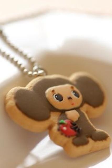 【チェブラーシカ】可愛い♪ピカルの定理でお馴染み!クッキーマスコット(リンゴ) < アニメ/コミック/キャラクター  【チェブラーシカ】可愛い♪ピカルの定理でお馴染み!クッキーマスコット(リンゴ) < アニメ/コミック/キャラクターの