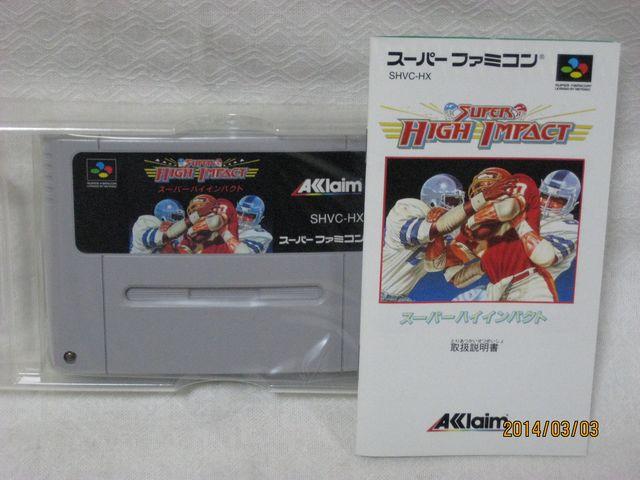 新品 レアスーパーファミコンソフト スーパーハイインパクト < ゲーム本体/ソフト 新品 レアスーパーファミコンソフト スーパーハイインパクト < ゲーム本体/ソフトの