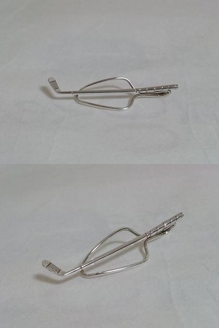 正規良レア TIFFANY ティファニー ゴルフクラブモチーフ ネクタイピンSV925 タイピン タイバー タイ留め 付属有 < ブランド  正規良レア TIFFANY ティファニー ゴルフクラブモチーフ ネクタイピンSV925 タイピン タイバー タイ留め 付属有 < ブランドの