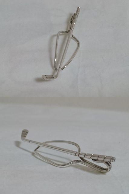 正規良レア TIFFANY ティファニー ゴルフクラブモチーフ ネクタイピンSV925 タイピン タイバー タイ留め 付属有 < ブランド  正規良レア TIFFANY ティファニー ゴルフクラブモチーフ ネクタイピンSV925 タイピン タイバー タイ留め 付属有 < ブランドの