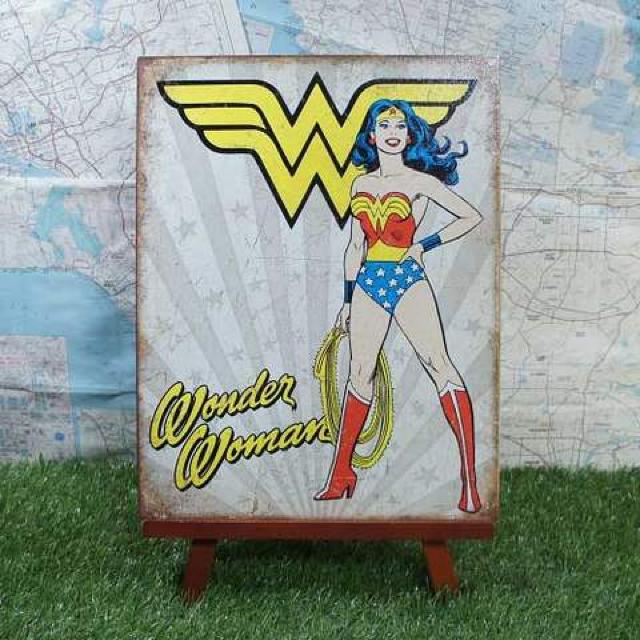 新品【ブリキ看板】Wonder Woman/ワンダーウーマン アメリカンコミック < ホビー  新品【ブリキ看板】Wonder Woman/ワンダーウーマン アメリカンコミック  < ホビーの