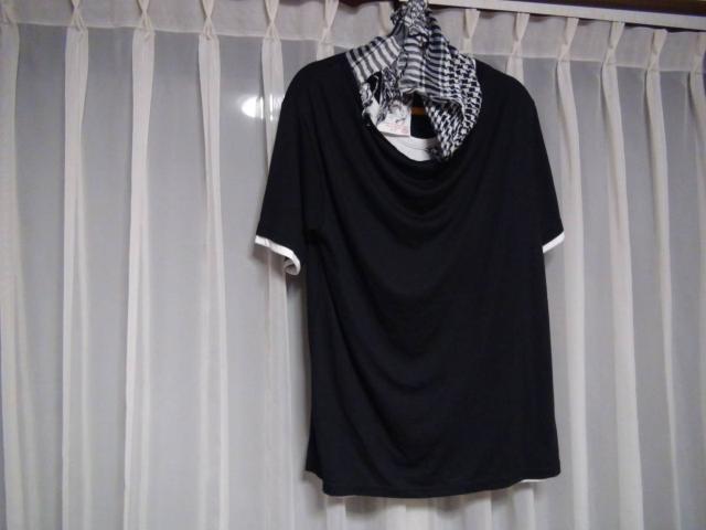 TO peopleの変わったTシャツ(3L)黒白!。 < 男性ファッション  TO peopleの変わったTシャツ(3L)黒白!。 < 男性ファッションの