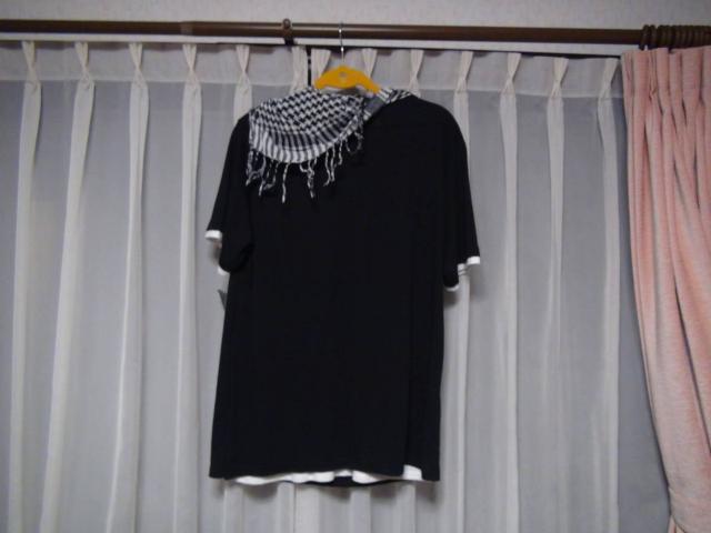 TO peopleの変わったTシャツ(3L)黒白!。 < 男性ファッション  TO peopleの変わったTシャツ(3L)黒白!。 < 男性ファッションの
