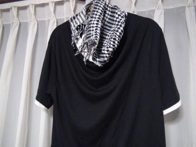TO peopleの変わったTシャツ(3L)黒白!。 < 男性ファッション  TO peopleの変わったTシャツ(3L)黒白!。 < 男性ファッションの