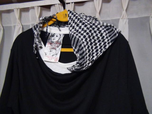 TO peopleの変わったTシャツ(3L)黒白!。 < 男性ファッション  TO peopleの変わったTシャツ(3L)黒白!。 < 男性ファッションの