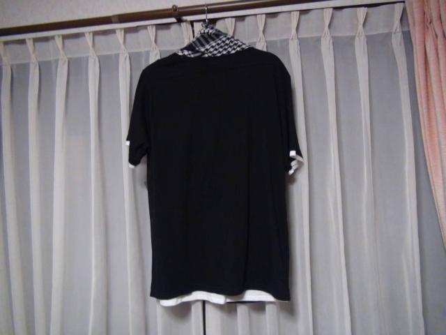 TO peopleの変わったTシャツ(3L)黒白!。 < 男性ファッション  TO peopleの変わったTシャツ(3L)黒白!。 < 男性ファッションの