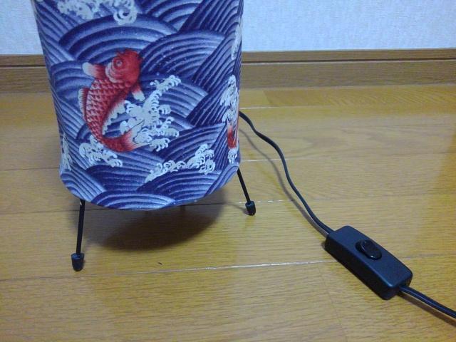 ★テーラー東洋★和柄鯉 スタンドライト★コンセント スイッチ式★ < 家電/AV  ★テーラー東洋★和柄鯉 スタンドライト★コンセント スイッチ式★ < 家電/AVの