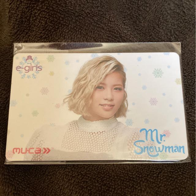 E-girls☆mr.Snowman☆市來杏香☆MCカード☆ < タレントグッズ  E-girls☆mr.Snowman☆市來杏香☆MCカード☆  < タレントグッズの