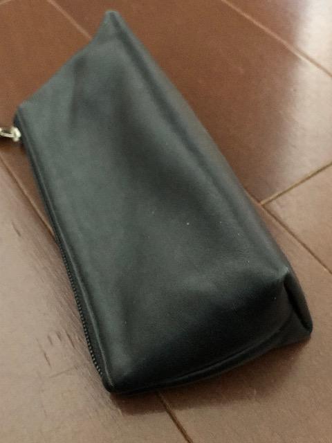 本革〈サルヴァトーレフェラガモ/SalvatoreFerragamo〉ポーチ ペンケース 小物(ブラック)正規品 < ブランド  本革〈サルヴァトーレフェラガモ/SalvatoreFerragamo〉ポーチ ペンケース 小物(ブラック)正規品 < ブランドの