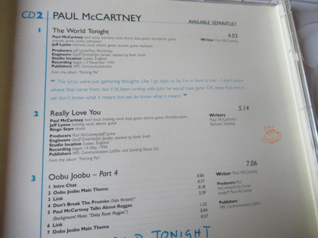 |[E}bJ[gj[@2gCDAuThe@World@Tonightv  CD/DVD/rfI 