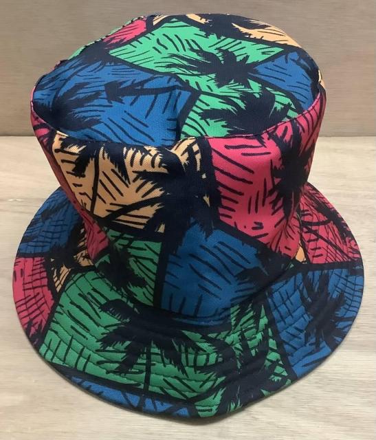 80s90sBBOYREGGAE SURF ISLAND  バケットハットシンプル ー ストリートオールドスクールヴィンテージ < 男性ファッション  80s90sBBOYREGGAE SURF ISLAND  バケットハットシンプル ー ストリートオールドスクールヴィンテージ < 男性ファッションの