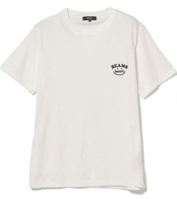 メンズ スマイルロゴ ワンポイント Tシャツ < 男性ファッション  メンズ スマイルロゴ ワンポイント Tシャツ  < 男性ファッションの