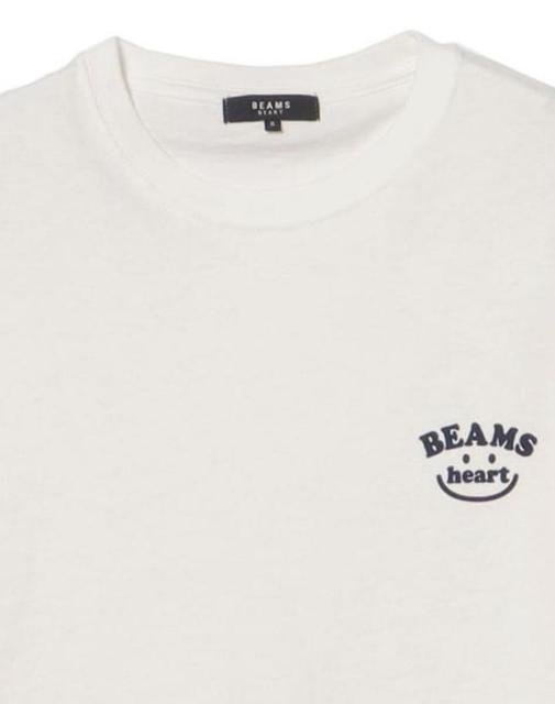 メンズ スマイルロゴ ワンポイント Tシャツ < 男性ファッション  メンズ スマイルロゴ ワンポイント Tシャツ < 男性ファッションの