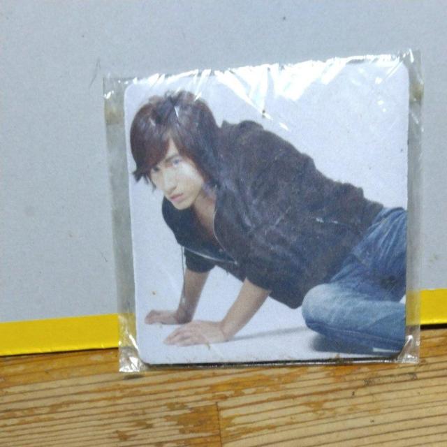☆ジェリー・イェン☆写真入りうちわ。□型コ−スタ− < タレントグッズ  ☆ジェリー・イェン☆写真入りうちわ。□型コ−スタ− < タレントグッズの