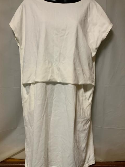 ◆ハッシュアッシュ「白のワンピース」Mサイズ < ブランド  ◆ハッシュアッシュ「白のワンピース」Mサイズ < ブランドの