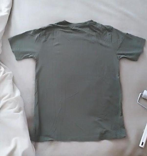 モスグリーン×迷彩猫ちゃん MサイズTシャツ < 女性ファッション  モスグリーン×迷彩猫ちゃん MサイズTシャツ < 女性ファッションの