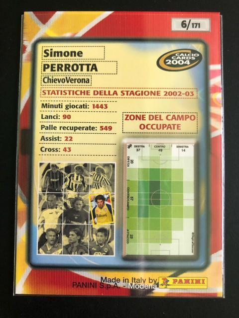 2004calcio PANINI/NO-6・キエ−ヴォヴェロ−ナ・シモ−ネ・べッロッタ < トレーディングカード  2004calcio PANINI/NO-6・キエ−ヴォヴェロ−ナ・シモ−ネ・べッロッタ < トレーディングカードの