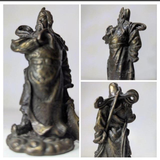三国志 関羽雲長 金属製ミニチュア 骨董品 アンティーク 写真より重厚感あり < ホビー 三国志 関羽雲長 金属製ミニチュア 骨董品 アンティーク 写真より重厚感あり < ホビーの