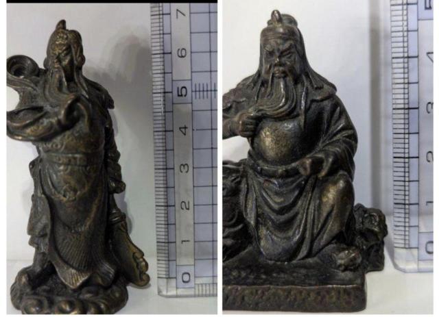 三国志 関羽雲長 金属製ミニチュア 骨董品 アンティーク 写真より重厚感あり < ホビー 三国志 関羽雲長 金属製ミニチュア 骨董品 アンティーク 写真より重厚感あり < ホビーの