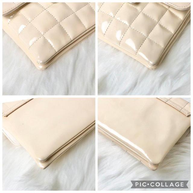 【廃盤希少】CHANEL シャネル チェーンショルダー チョコバー キーボード フラップ ミニ バッグ パテントレザー < ブランド 【廃盤希少】CHANEL シャネル チェーンショルダー チョコバー キーボード フラップ ミニ バッグ パテントレザー < ブランドの