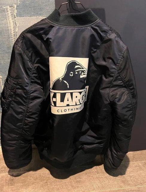 XLARGE/エクストララージ/MA-1/ALPHA/アルファ/フライトジャケット/ミリタリー/デジタルカモ/リバーシブル/LA < ブランド XLARGE/エクストララージ/MA-1/ALPHA/アルファ/フライトジャケット/ミリタリー/デジタルカモ/リバーシブル/LA < ブランドの