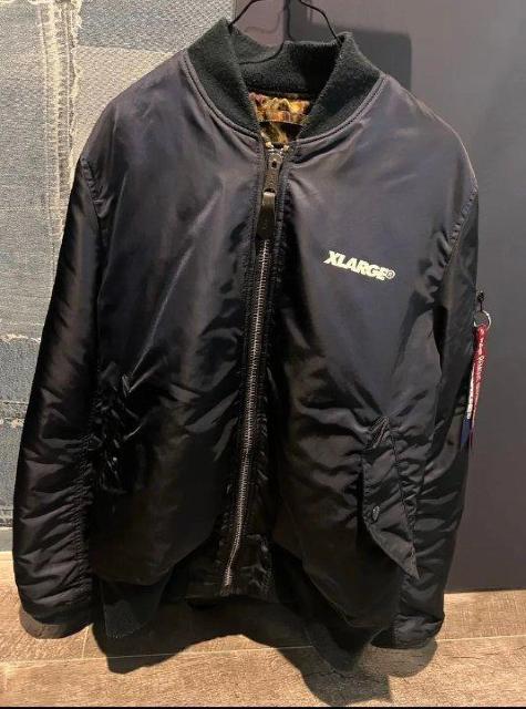 XLARGE/エクストララージ/MA-1/ALPHA/アルファ/フライトジャケット/ミリタリー/デジタルカモ/リバーシブル/LA < ブランド XLARGE/エクストララージ/MA-1/ALPHA/アルファ/フライトジャケット/ミリタリー/デジタルカモ/リバーシブル/LA < ブランドの