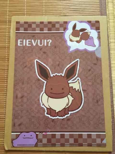 ポケモン・へんしん!メタモン柄クリアファイル。イーブイ < アニメ/コミック/キャラクター  ポケモン・へんしん!メタモン柄クリアファイル。イーブイ  < アニメ/コミック/キャラクターの