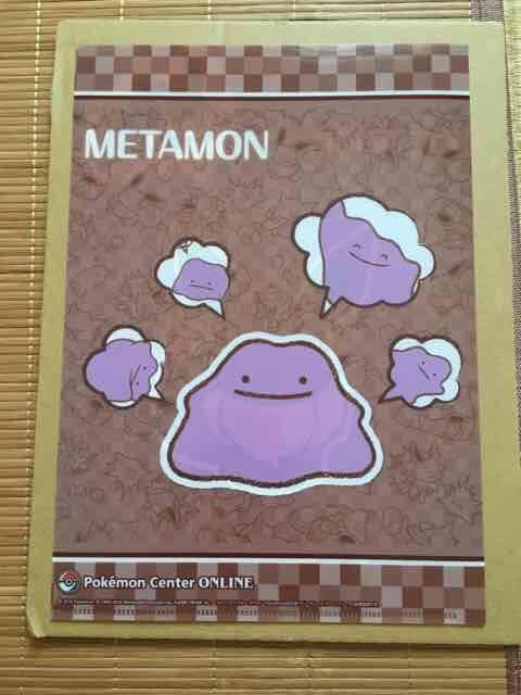 ポケモン・へんしん!メタモン柄クリアファイル。イーブイ < アニメ/コミック/キャラクター  ポケモン・へんしん!メタモン柄クリアファイル。イーブイ < アニメ/コミック/キャラクターの