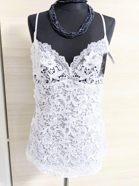 salute/サルート/店舗限定/バチカン市国/世界遺産/19G/キャミソール/L/白/WH < 女性ファッション  salute/サルート/店舗限定/バチカン市国/世界遺産/19G/キャミソール/L/白/WH < 女性ファッションの