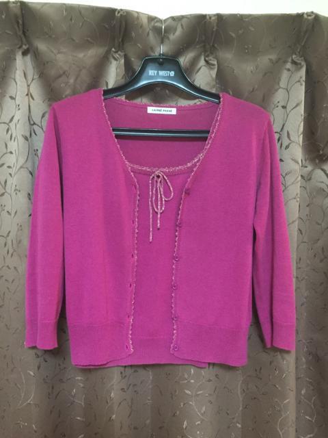 1267.レッセパッセ☆セットアップ☆アンサンブル☆マゼンタ☆M < 女性ファッション  1267.レッセパッセ☆セットアップ☆アンサンブル☆マゼンタ☆M < 女性ファッションの