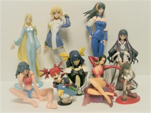 ◎現状品◆アニメキャラフィギュア 9体 < ホビー ◎現状品◆アニメキャラフィギュア 9体 < ホビーの