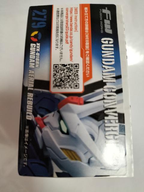 ガンダム コンバージ 279 ガンダム エアリアル 改 未開封 < アニメ/コミック/キャラクター  ガンダム コンバージ 279 ガンダム エアリアル 改 未開封 < アニメ/コミック/キャラクターの