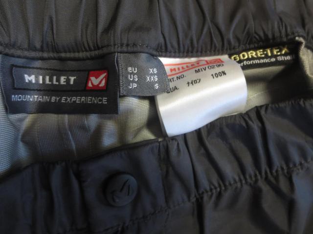 MILLET  ~[@GORE-TEX  SAebNX@iC@pc@JP  S@  W[/X|[c 