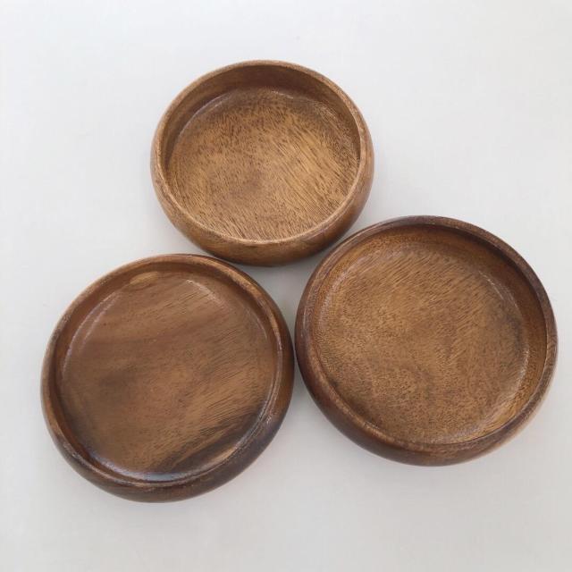 ◆アカシアプレート3枚セット◆円プレート/ハワイアン食器/小物入れ★小傷アリ!! < インテリア/ライフ  ◆アカシアプレート3枚セット◆円プレート/ハワイアン食器/小物入れ★小傷アリ!!  < インテリア/ライフの