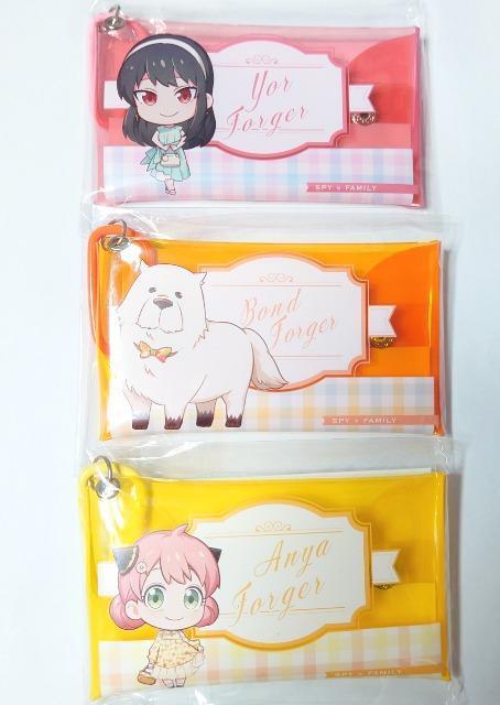 SPY×FAMILY★カラビナ付き ミニ クリア マルチケース【3個セット】 < アニメ/コミック/キャラクター SPY×FAMILY★カラビナ付き ミニ クリア マルチケース【3個セット】 < アニメ/コミック/キャラクターの