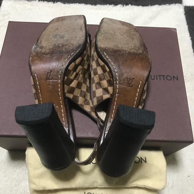 正規品 ルイヴィトンダミエハラコリボンパンプス 36.5 23.5cm 付属品付 < ブランド 正規品 ルイヴィトンダミエハラコリボンパンプス 36.5 23.5cm 付属品付 < ブランドの