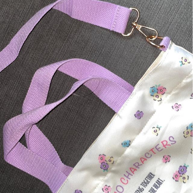 ♯サンリオオールスターズ♯ 2way ショルダー バッグ エコバッグ  シナモローキティ マイメロ キティ クロミ ポムポムプリン < アニメ/コミック/キャラクター  ♯サンリオオールスターズ♯ 2way ショルダー バッグ エコバッグ  シナモローキティ マイメロ キティ クロミ ポムポムプリン < アニメ/コミック/キャラクターの