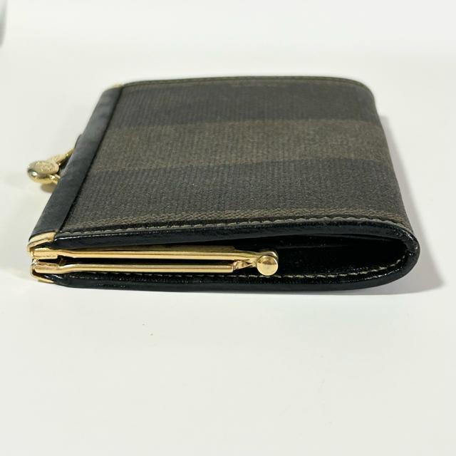 美品 FENDI フェンディ ペカン柄 レザー がま口 コインケース メンズ レディース < ブランド  美品 FENDI フェンディ ペカン柄 レザー がま口 コインケース メンズ レディース < ブランドの