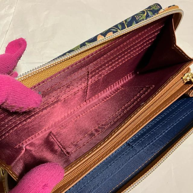 【保管未使用品】【ウィリアムモリス】【いちご泥棒】 ラウンドファスナー 長財布 < 女性ファッション 【保管未使用品】【ウィリアムモリス】【いちご泥棒】 ラウンドファスナー 長財布 < 女性ファッションの