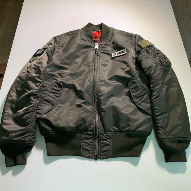 ALPHA INDUSTRIES X-LARGE MA-1 フライトジャケット ボンバージャケット Lサイズ ブルゾン アウター < ブランド ALPHA INDUSTRIES X-LARGE MA-1 フライトジャケット ボンバージャケット Lサイズ ブルゾン アウター < ブランドの