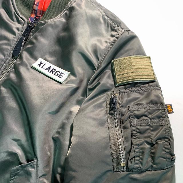ALPHA INDUSTRIES X-LARGE MA-1 フライトジャケット ボンバージャケット Lサイズ ブルゾン アウター < ブランド ALPHA INDUSTRIES X-LARGE MA-1 フライトジャケット ボンバージャケット Lサイズ ブルゾン アウター < ブランドの