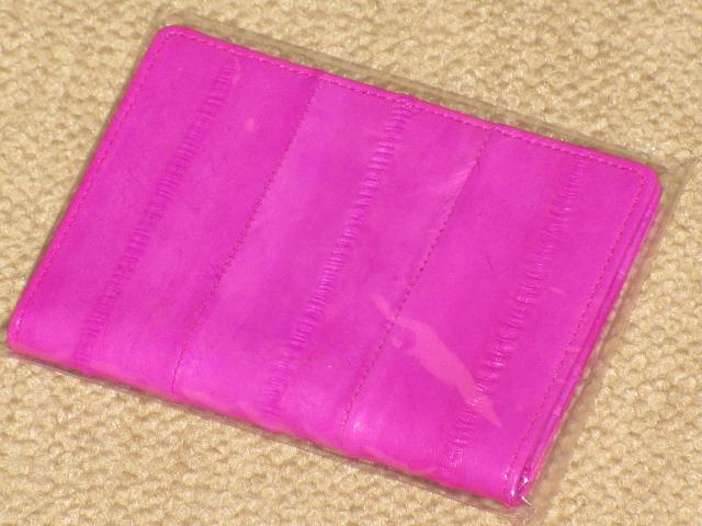 未使用☆イールスキン本革カードケース*パープル系*サファイア < 女性ファッション  未使用☆イールスキン本革カードケース*パープル系*サファイア  < 女性ファッションの