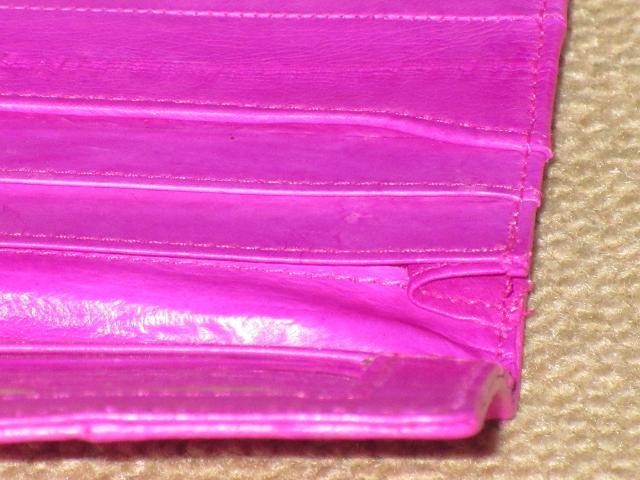 未使用☆イールスキン本革カードケース*パープル系*サファイア < 女性ファッション  未使用☆イールスキン本革カードケース*パープル系*サファイア < 女性ファッションの