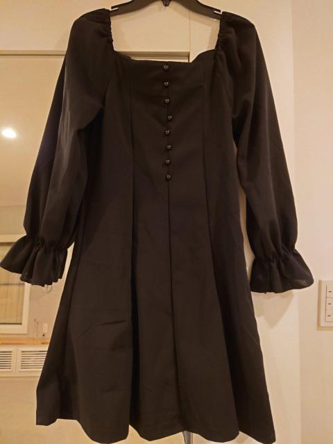 黒チュニックミニワンピース Mサイズ < 女性ファッション  黒チュニックミニワンピース Mサイズ  < 女性ファッションの