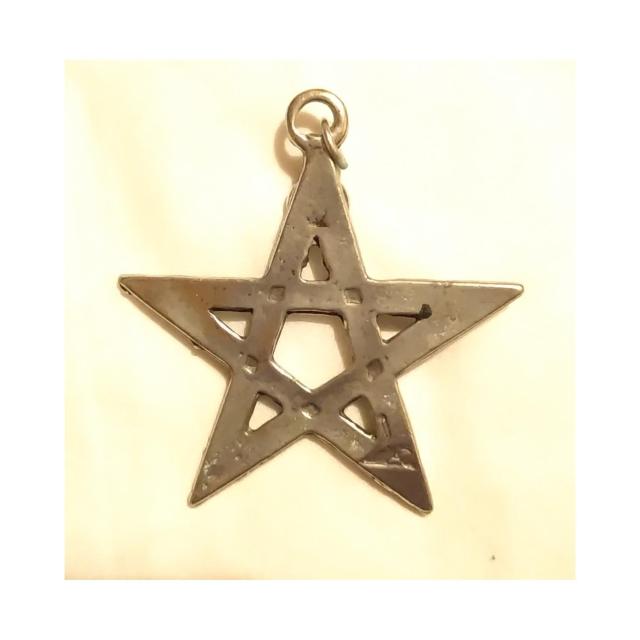 AzurerGreen Open Pentacle pendant AzVp  jANZT[/v 