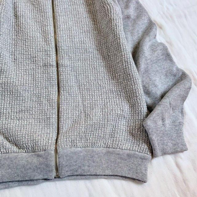 Kate ecru���O��҂ݒn�Ⴂ�j�b�g�J�[�f�B�K��/�V�i