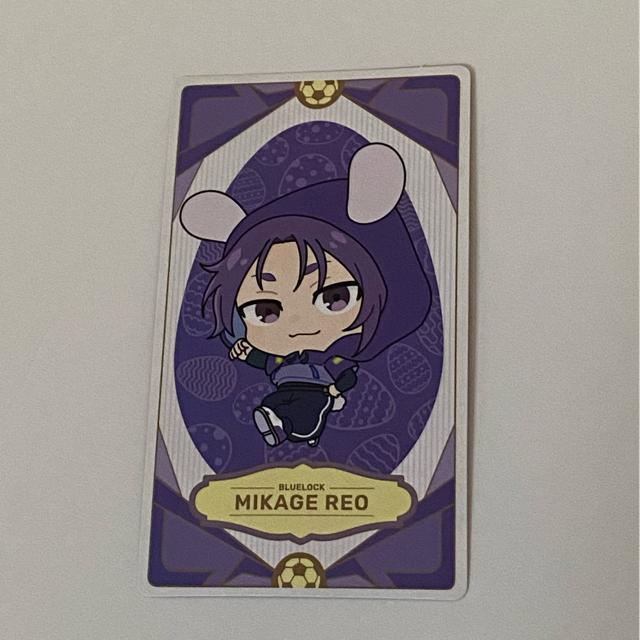 ブルーロック☆ナムコオリジナルカード☆御影玲王 < トレーディングカード  ブルーロック☆ナムコオリジナルカード☆御影玲王  < トレーディングカードの