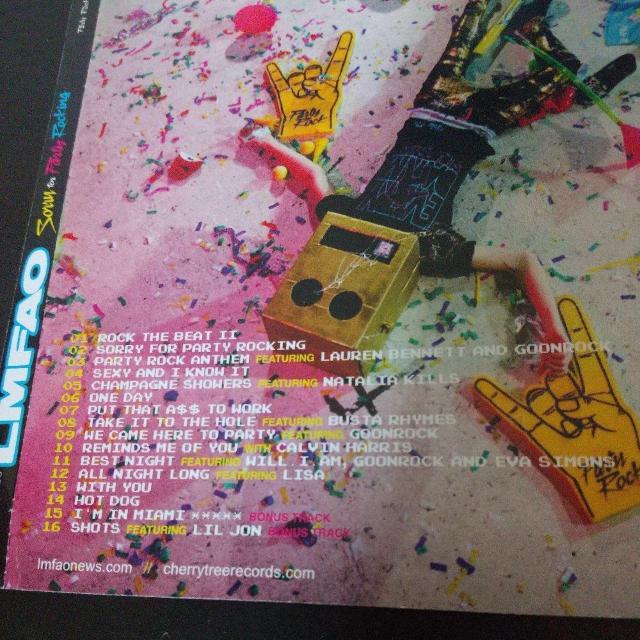 LMFAO『Sorry for Party Rocking』US-HipHop < CD/DVD/ビデオ  LMFAO『Sorry for Party Rocking』US-HipHop < CD/DVD/ビデオの