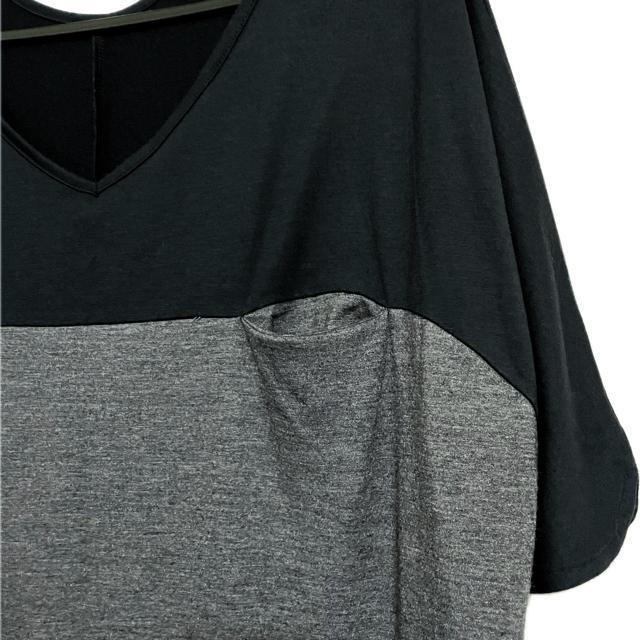 Spick&Span バイカラー 半袖 トップス カットソー < ブランド Spick&Span バイカラー 半袖 トップス カットソー < ブランドの